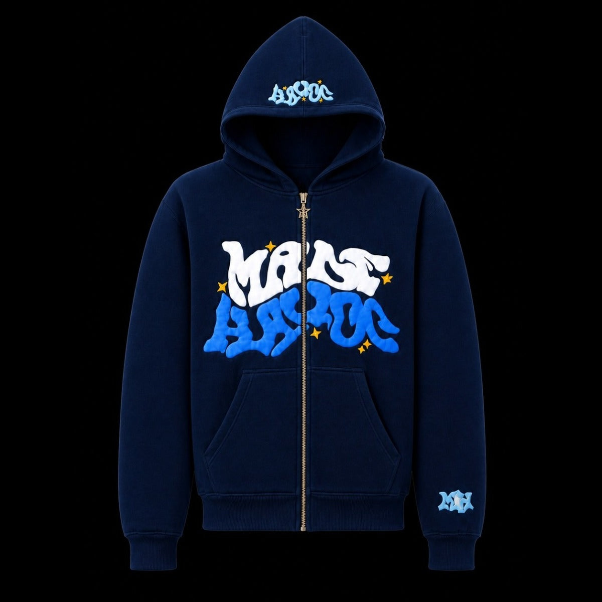 Zip Hoodie - Azul