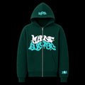 Zip Hoodie - Verde
